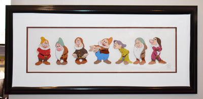 Original Walt Disney "Time to Wash Up" Sericel from Snow White and the Seven Dwarfs