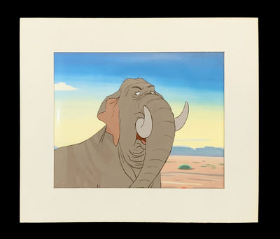 Original Walt Disney Production Cel from The Jungle Book featuring Colonel Hathi