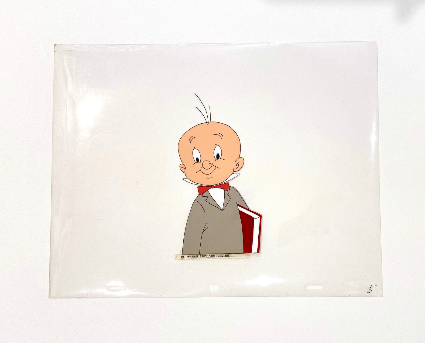 Original Warner Brothers Production Cel of Elmer Fudd from This is a Life? (1955)