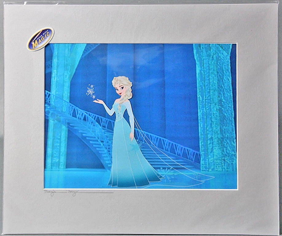 Walt Disney Limited Edition Cel Frozen "Queen Elsa"