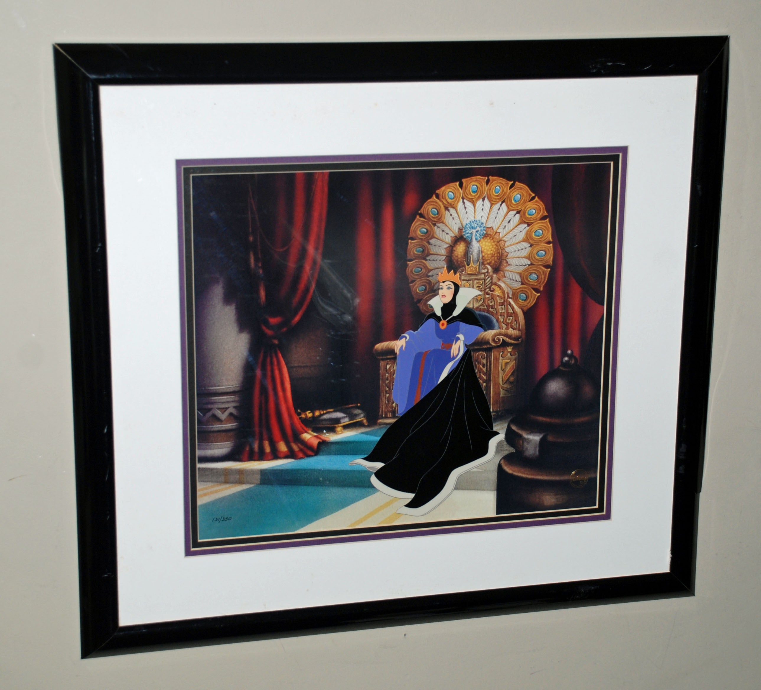 Original Walt Disney Limited Edition Cel, The Wicked Queen (1996 ...