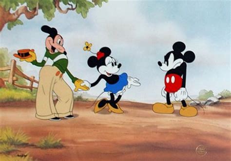 Disney Animation Art Mickey's Rival Limited Edition Cel, Mickey meets ...