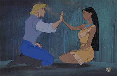 Original Walt Disney Limited Edition Cel from Pocahontas, Two Worlds