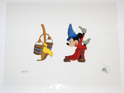 Original Walt Disney Limited Edition Cel Set of 6 from Fantasia