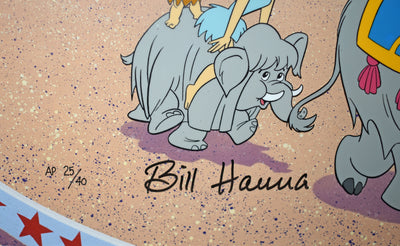 Original Hanna Barbera Limited Edition Cel "Circus of Stars"