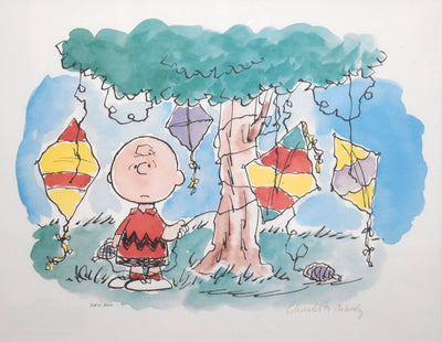 Charles Schulz Signed Lithograph, Good Grief