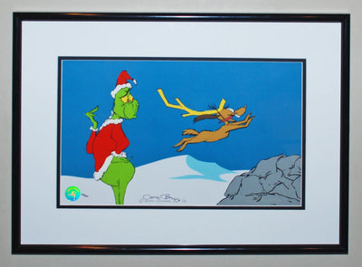 Original Chuck Jones Limited Edition Cel "He Whistled for Max"