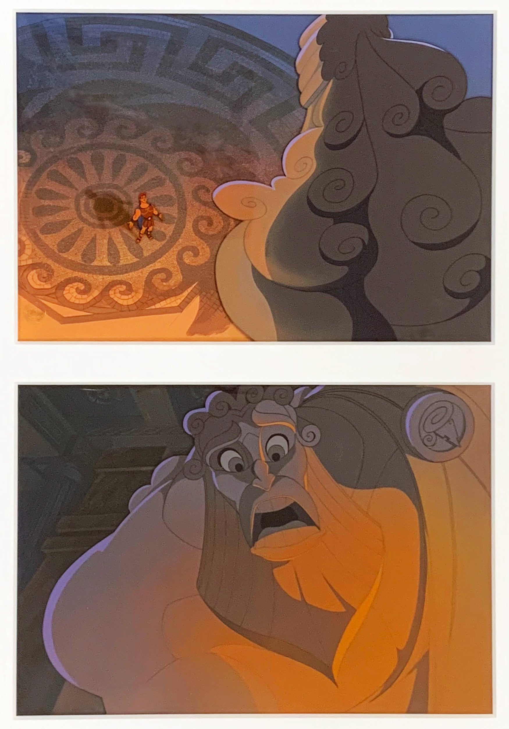 Original Disney Production Cels from Hercules featuring Hercules and ...