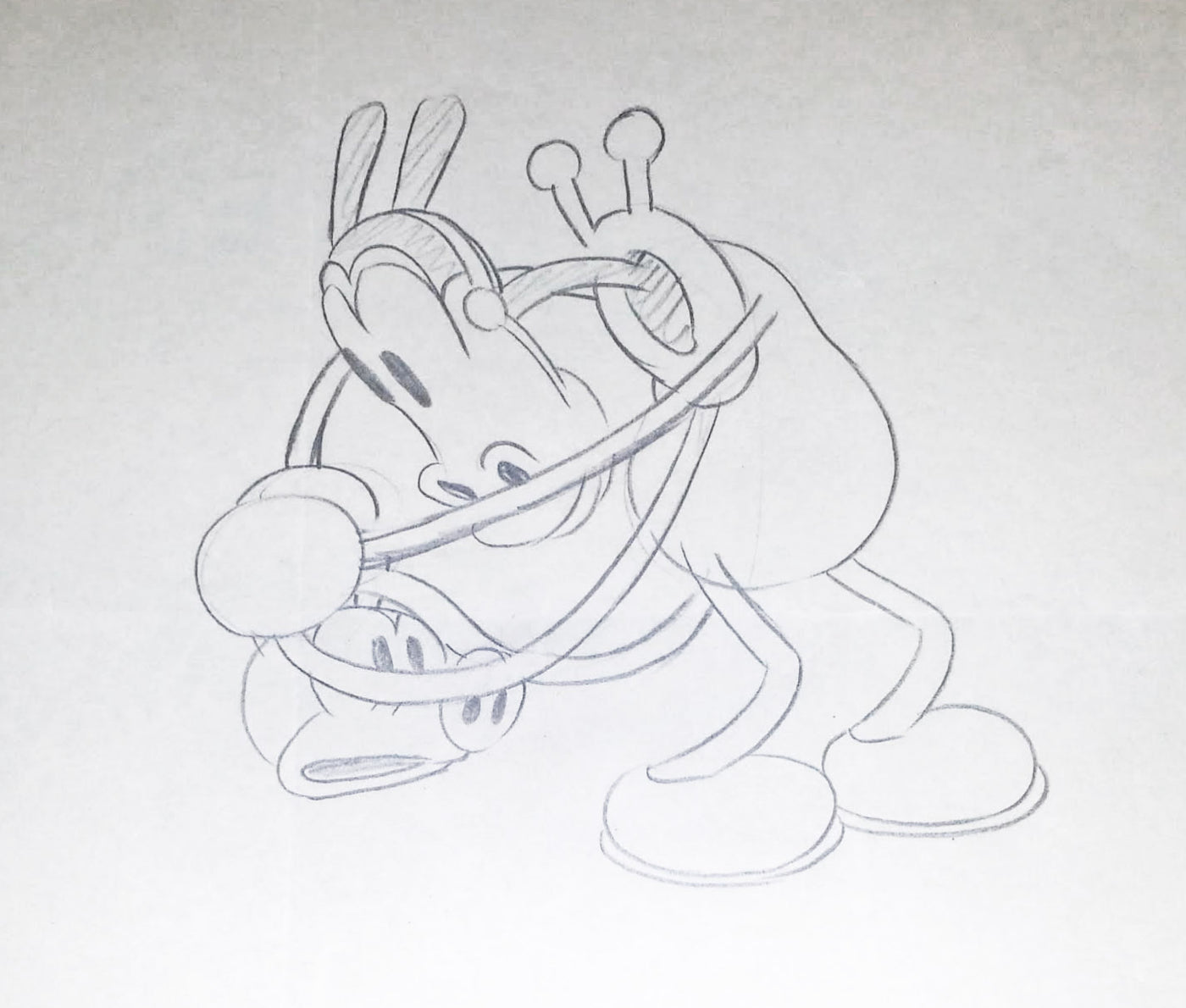 Original Walt Disney Production Drawing featuring Horace Horsecollar