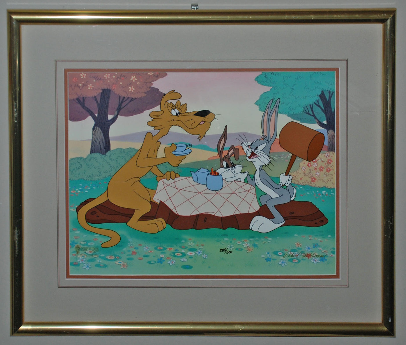 Original Warner Brothers Limited Edition Cel, How Many Lumps?
