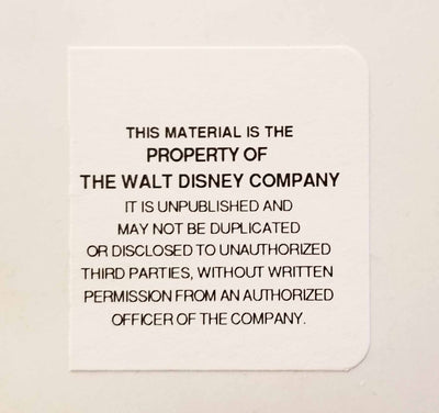 Original Walt Disney CAPS color model markups from The Hunchback of Notre Dame featuring Esmeralda