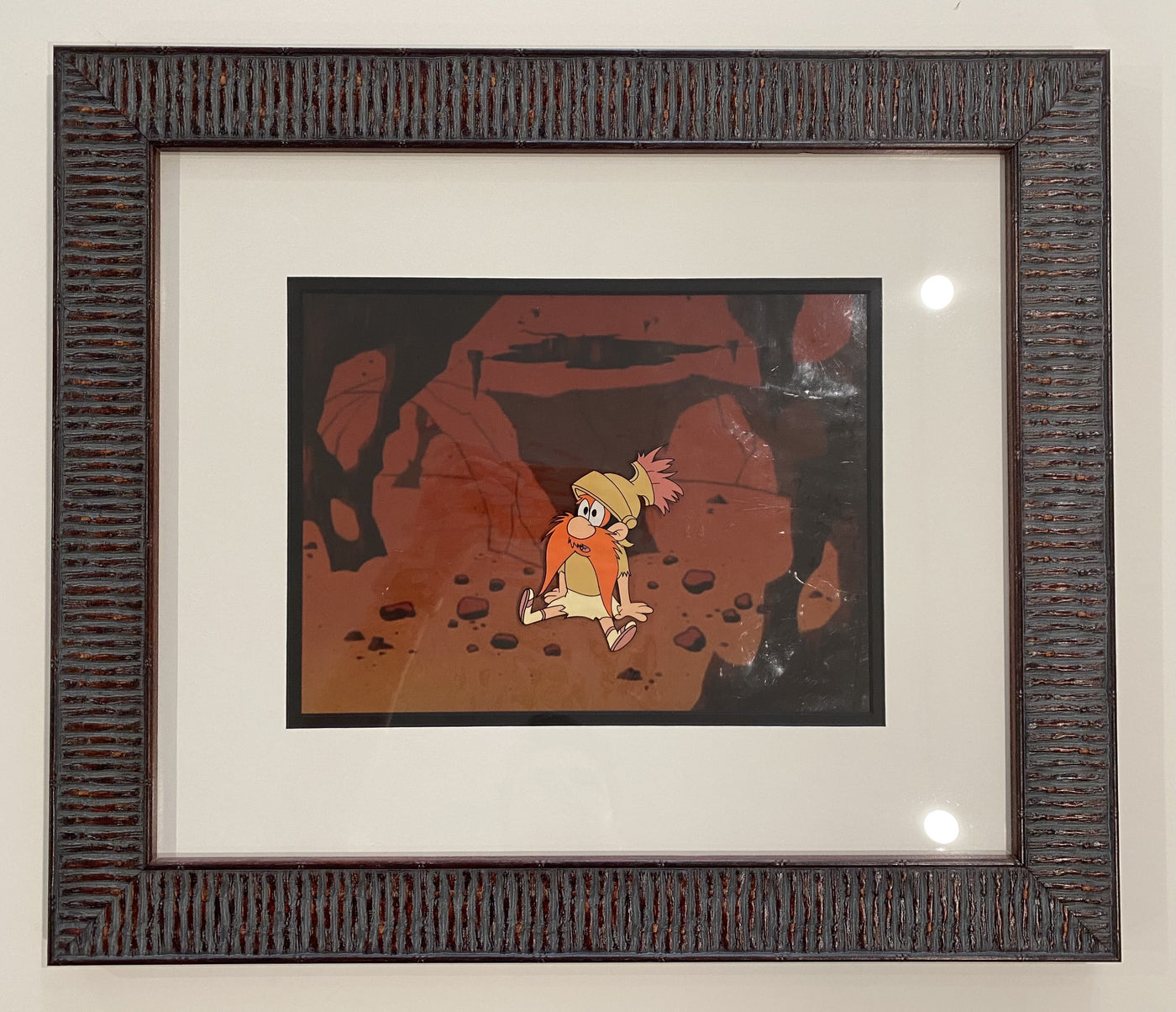 Warner Brothers Production Cel from "Looney Looney Bugs Bunny Movie" featuring Yosemite Sam