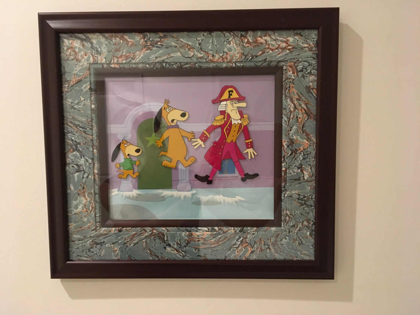 Hanna Barbera Augie Doggie and Doggie Daddy Production Cel