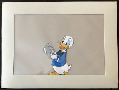 Original Walt Disney Production Cel featuring Donald Duck