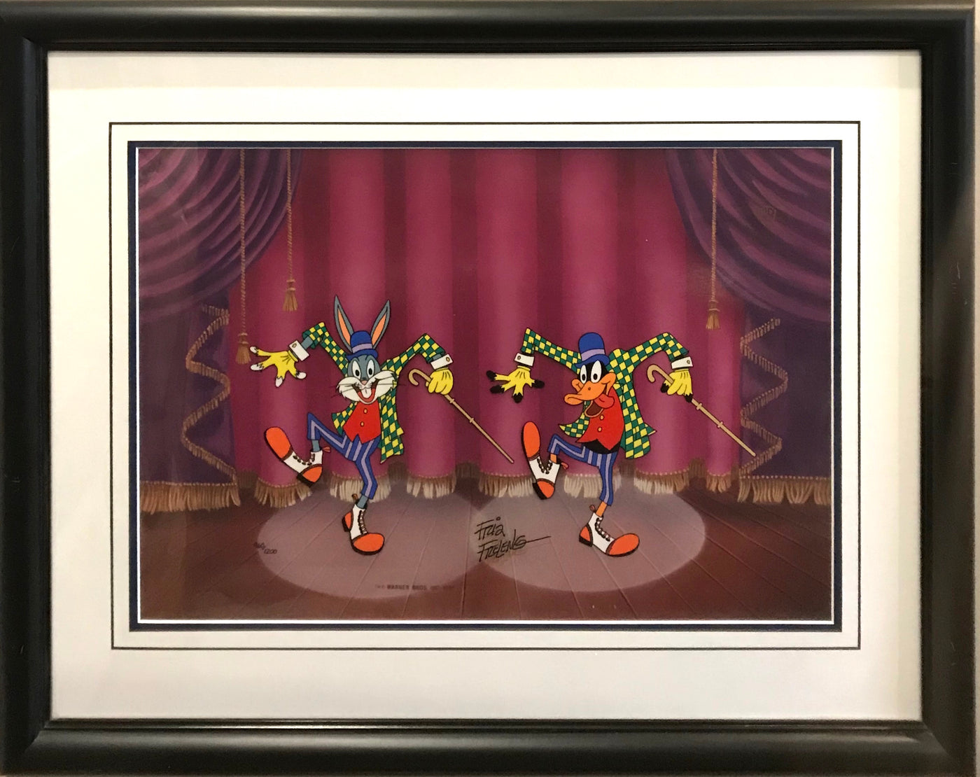 Original Warner Brothers Limited Edition Cel, The Entertainers