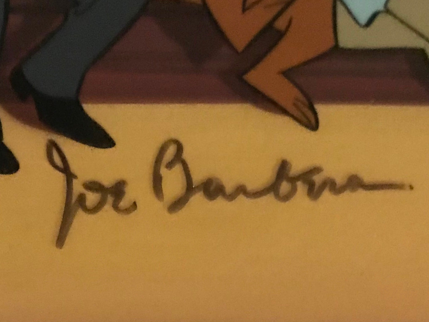 Original Hanna Barbera Flintstones Limited Edition Cel, All Together Now