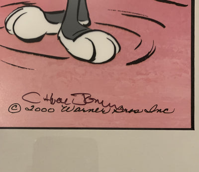 Warner Brothers Limited Edition Cel "Wile E Coyote: Genius"