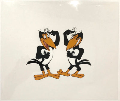Production Cel of Heckle and Jeckle