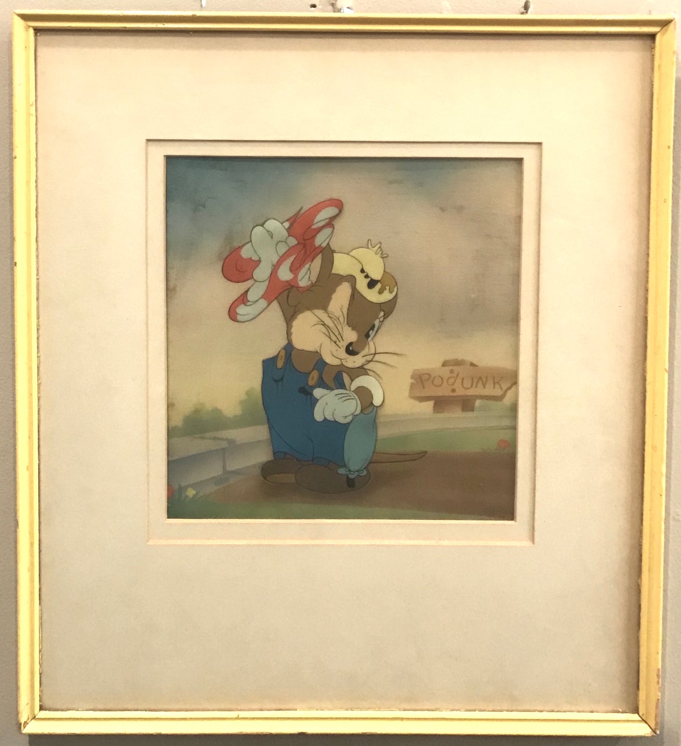Original Walt Disney Production Cel from The Country Cousin (1936)
