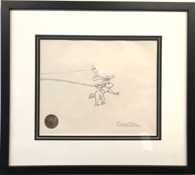Original Production Drawing from How the Grinch Stole Christmas