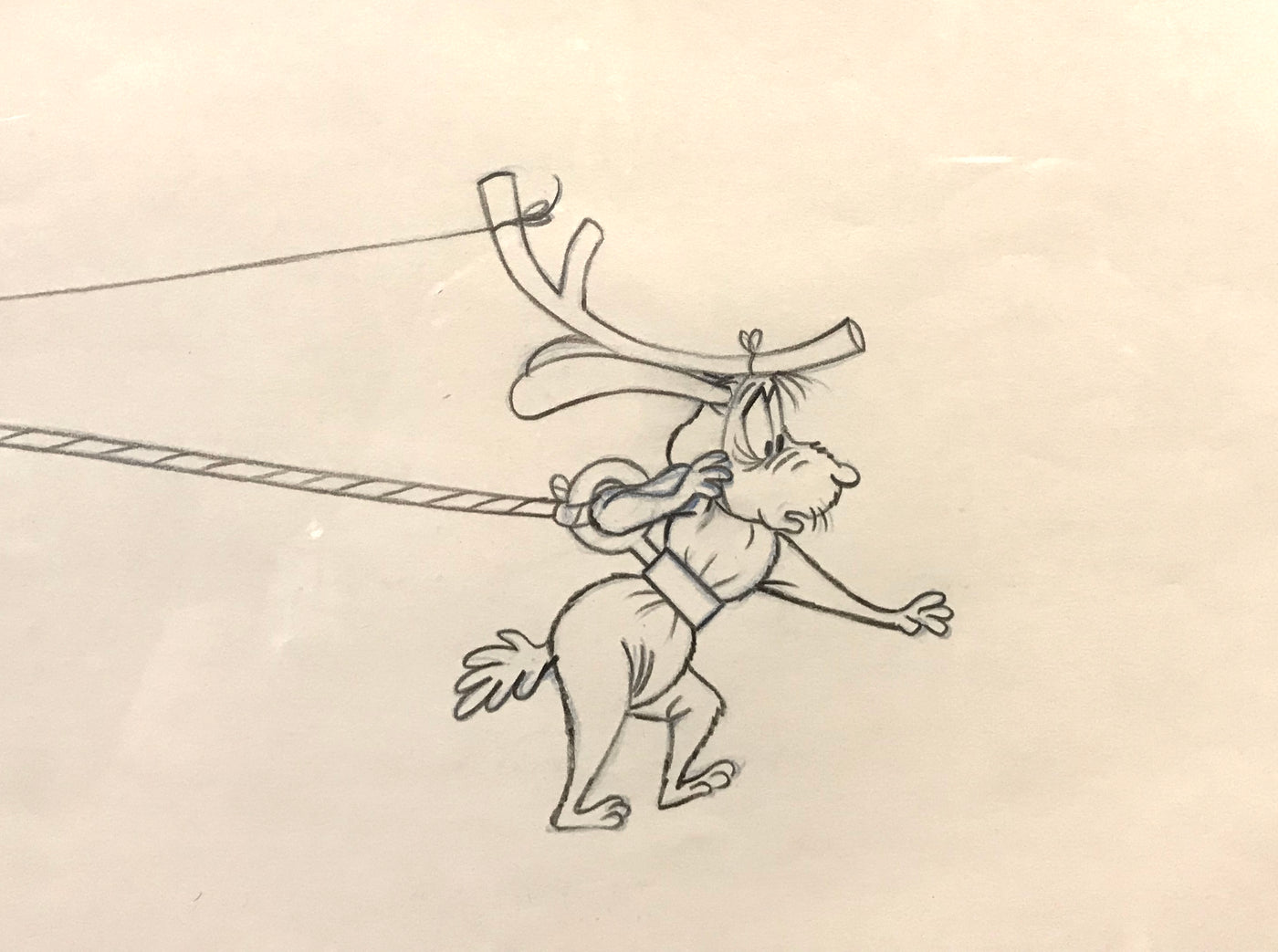 Original Production Drawing from How the Grinch Stole Christmas