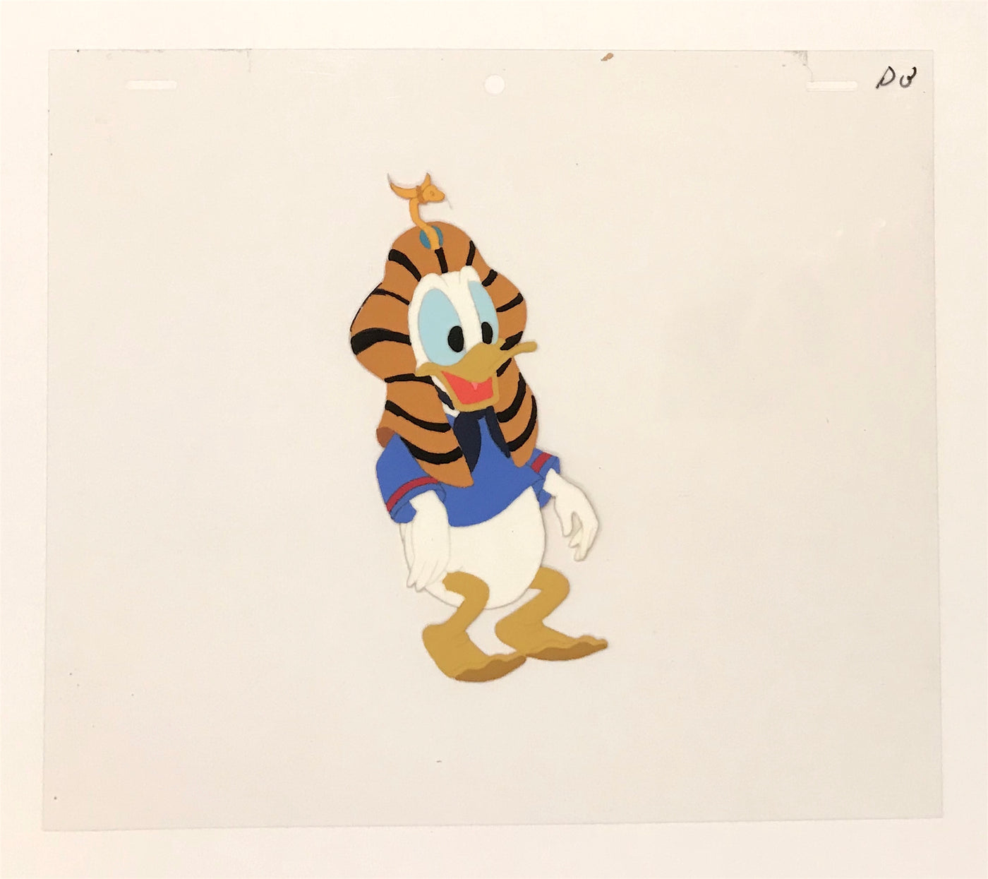 Original Walt Disney Production Cel and Production Drawing from Darkwing Duck