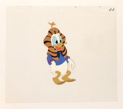 Original Walt Disney Production Cel and Production Drawing from Darkwing Duck