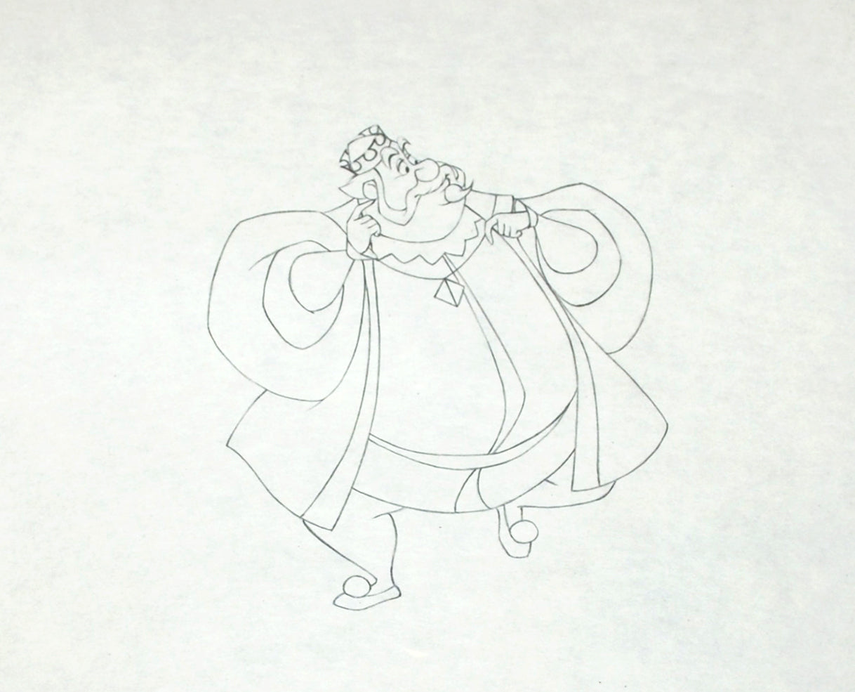 Original Walt Disney Production Drawing from Sleeping Beauty featuring ...