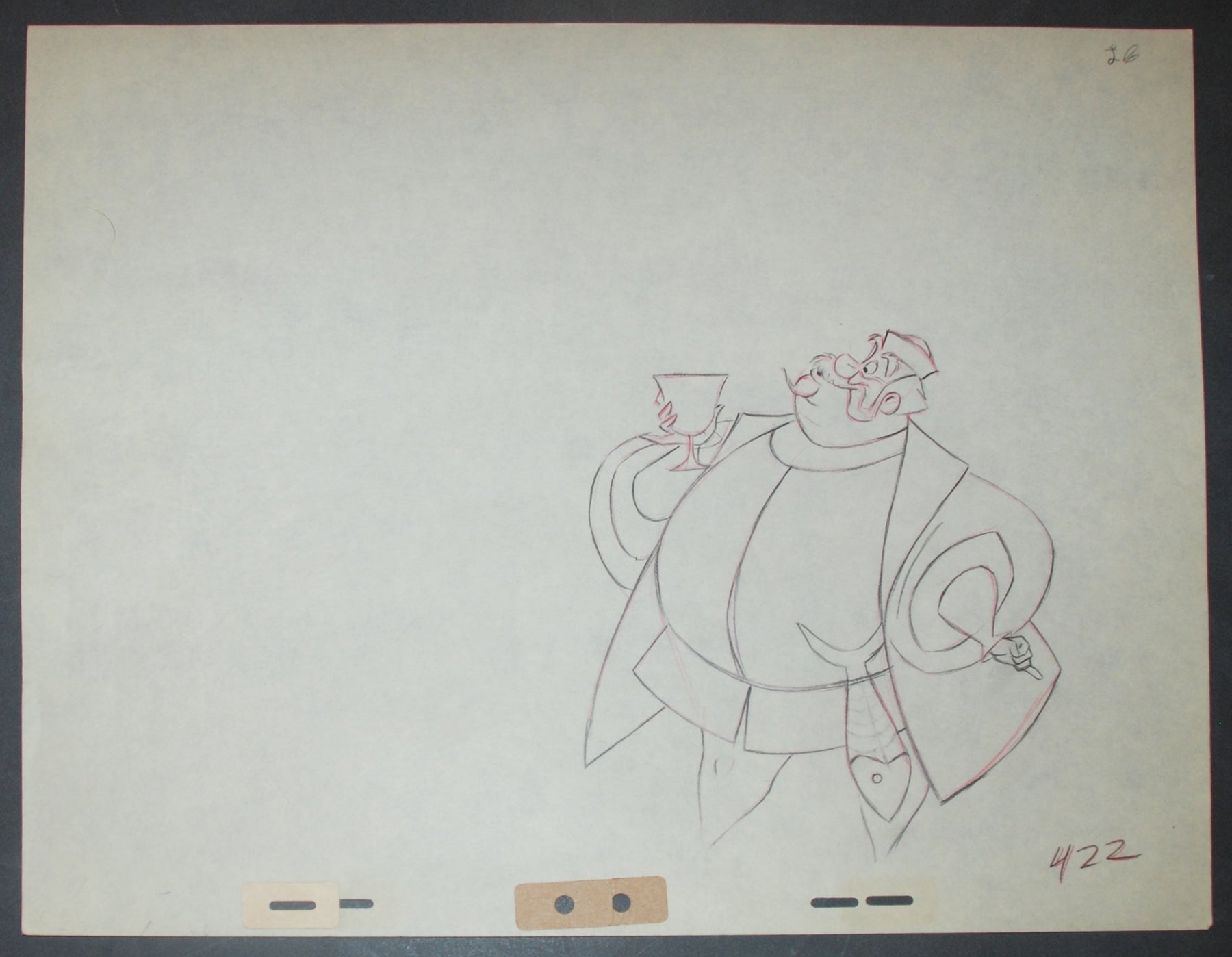 Original Walt Disney Production Drawing from Sleeping Beauty featuring ...