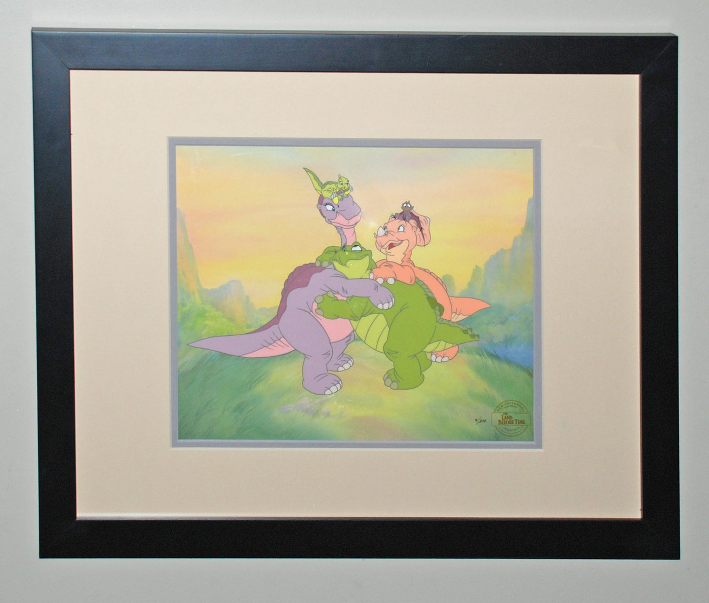 Limited Edition Cel from The Land Before Time