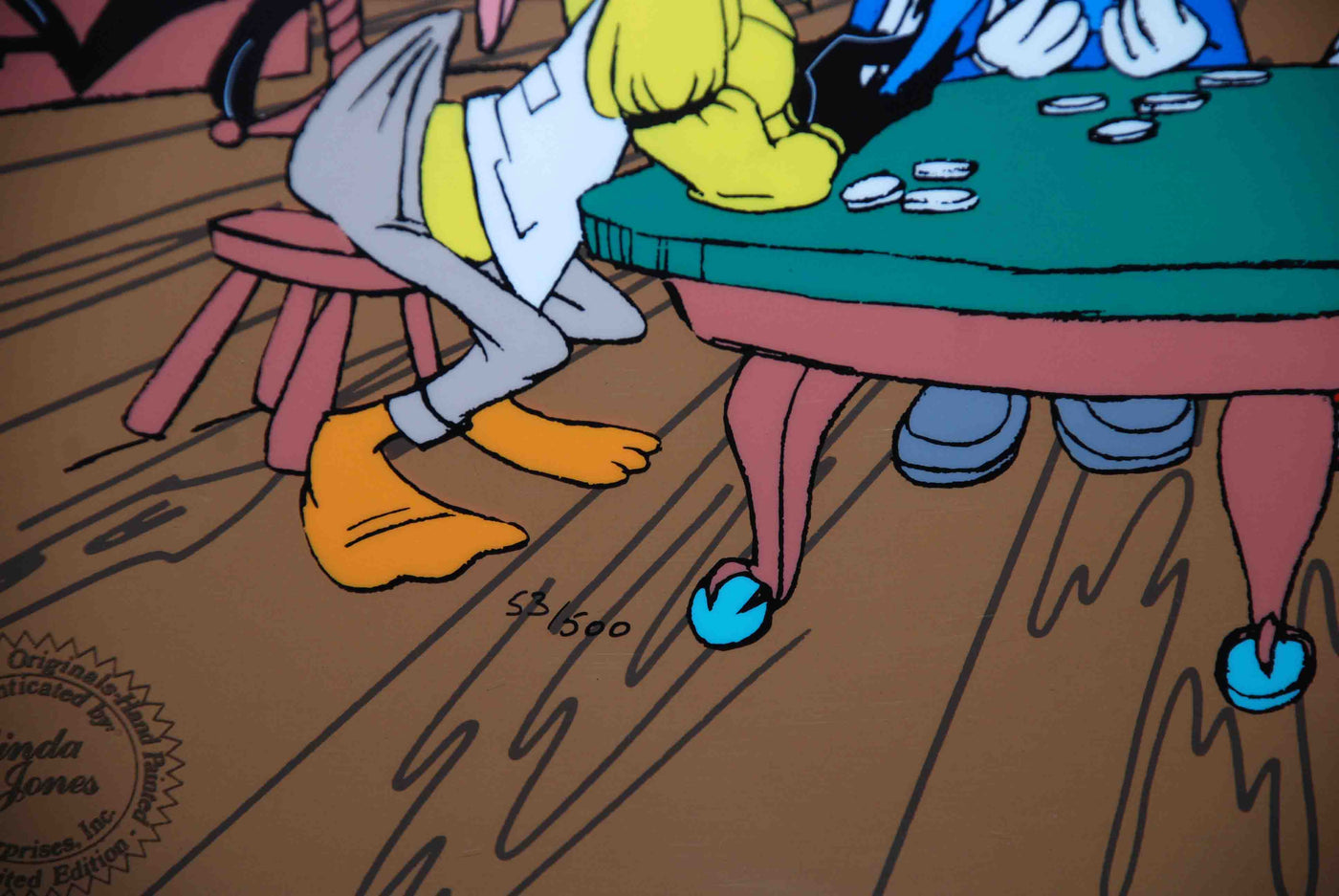 Original Warner Brothers Limited Edition Cel, The Last Chance Saloon