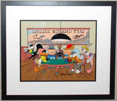 Original Warner Brothers Limited Edition Cel, The Last Chance Saloon