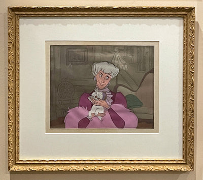 Original Walt Disney Production Cel from The Aristocats featuring Duchess and Madame Adelaide Bonfamille