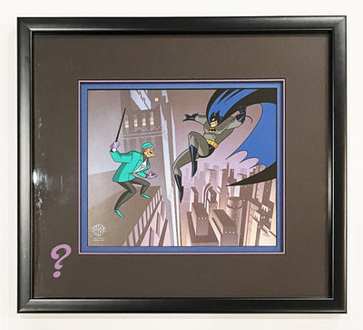 Original WB Limited Edition Cel "The Mark Of A Question" Batman: The Animated Series