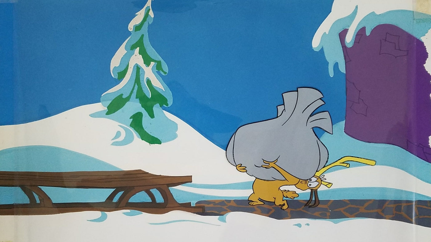 1966 Animation Original MGM Studios Production Cel of Max from How the Grinch Stole C ...