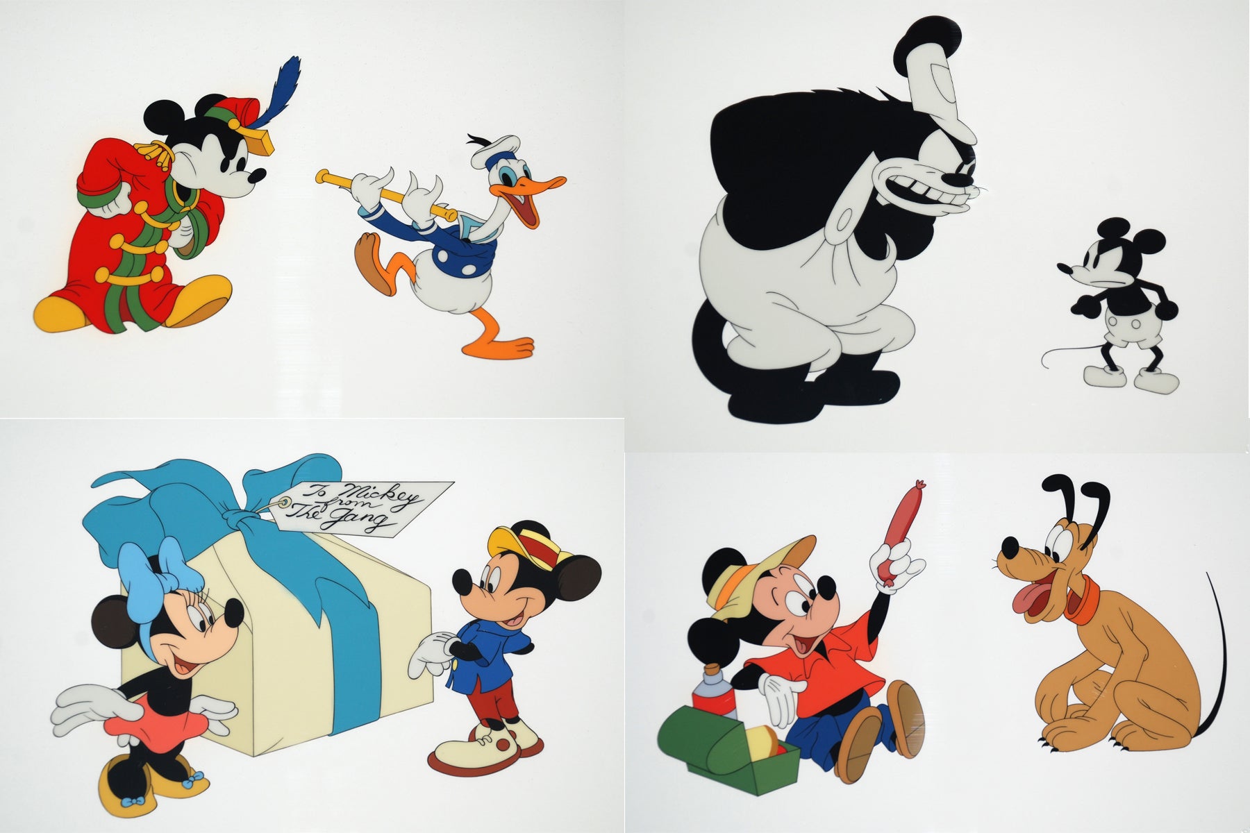 Original Walt Disney Set of 4 Limited Edition Cels from Walt Disney's ...