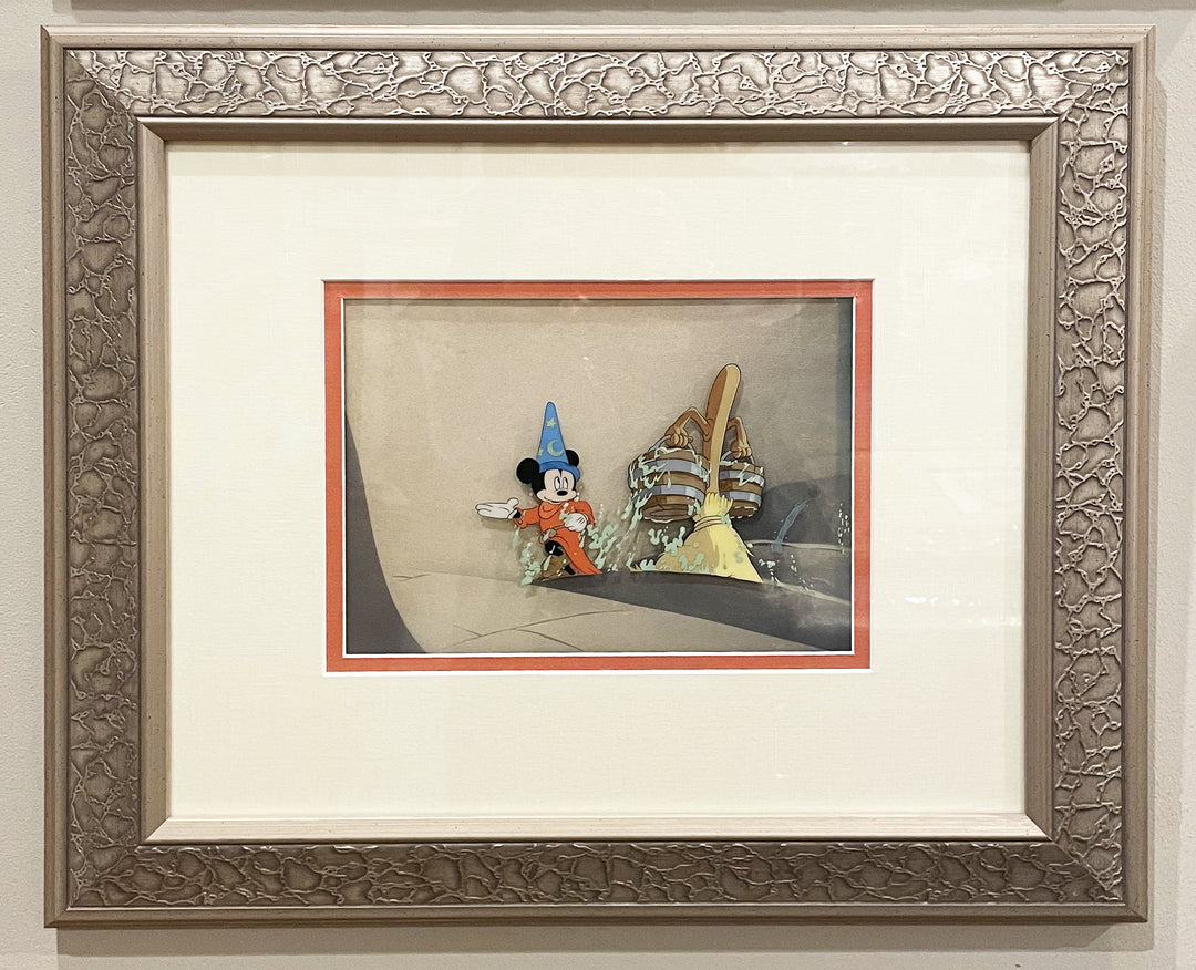 Original Walt Disney Production Cels on Courvoisier Background