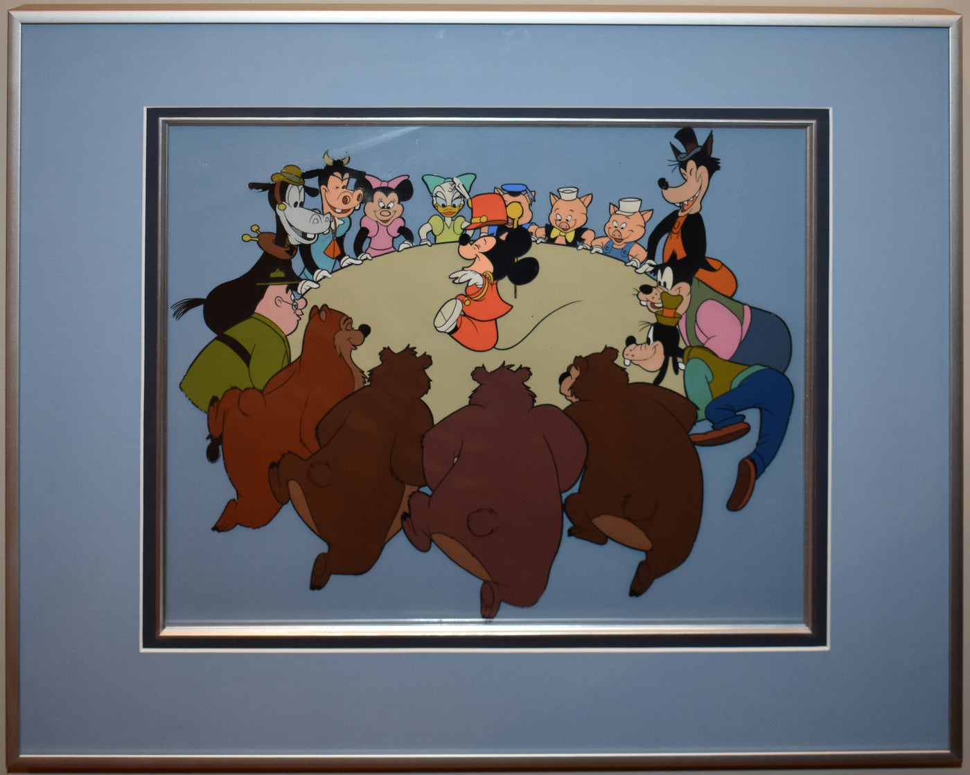Original Walt Disney Television Production Cels from the Mickey Mouse Club (1955)