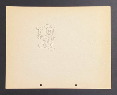 Original Walt Disney Production Drawing of Mickey Mouse from The Whoopee Party (1932)