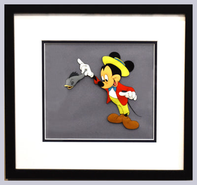 Original Walt Disney Production Cel from The Seal (1948) Featuring Mickey Mouse