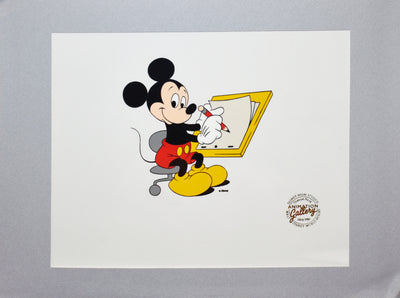 Original Walt Disney Sericel featuring Mickey Mouse