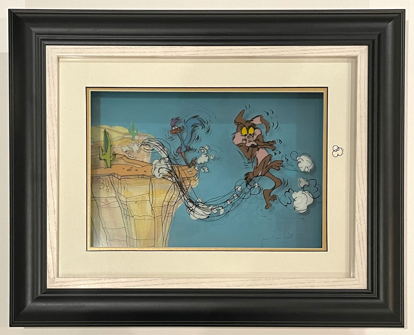 Jean-Pierre Weill Warner Bros Looney Tunes Road Runner Coyote 3D Multiplane Vitreograph