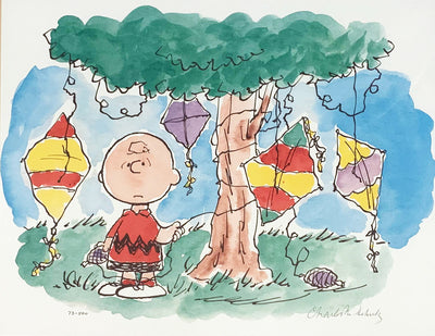 Charles Schulz Signed Lithograph, "Good Grief"
