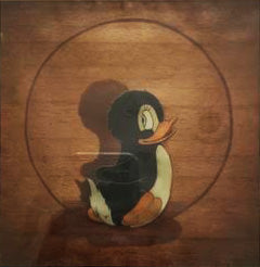 Original Walt Disney Production Cel on Courvoisier background of Tootsie from Donald's Penguin