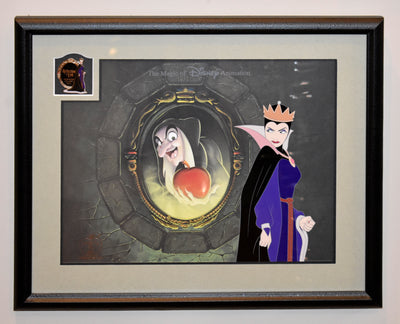 Original Walt Disney Sericel "Reflection of Evil" from Snow White and the Seven Dwarfs
