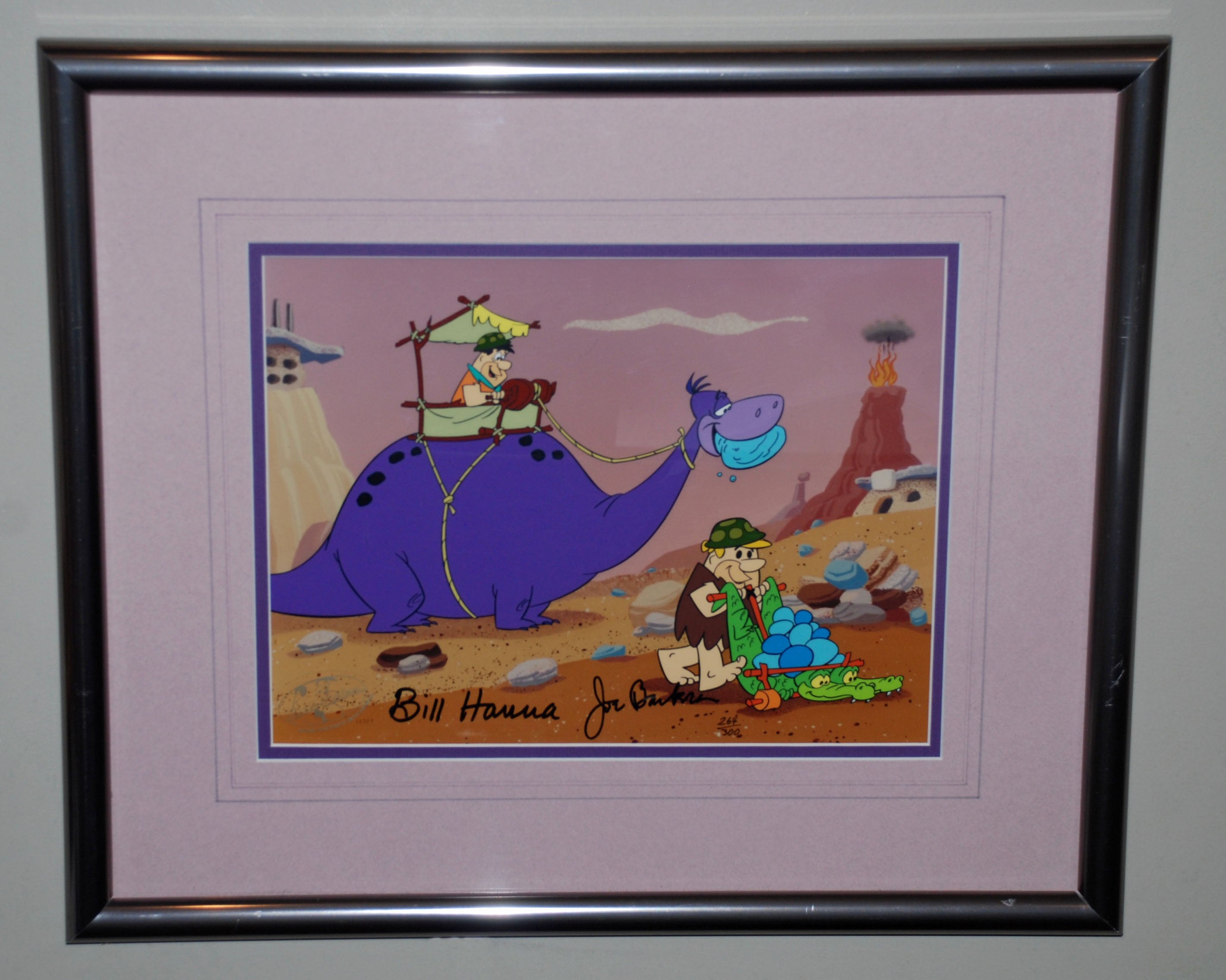 Hanna Barbera The Flintstones Limited Edition Cel, Rock Stars ...