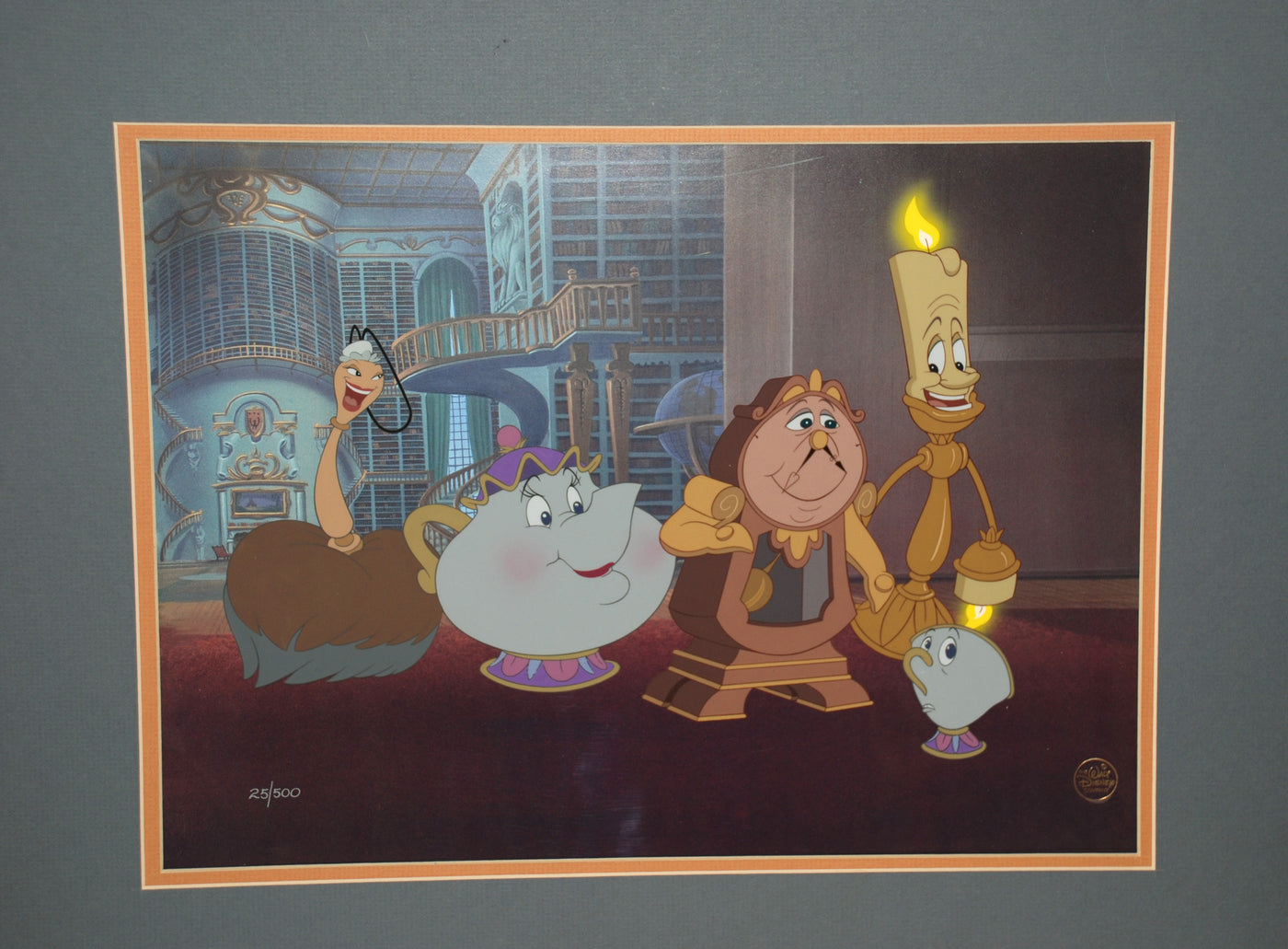 Disney Animation Limited Edition Cel "Wishing for Romance"