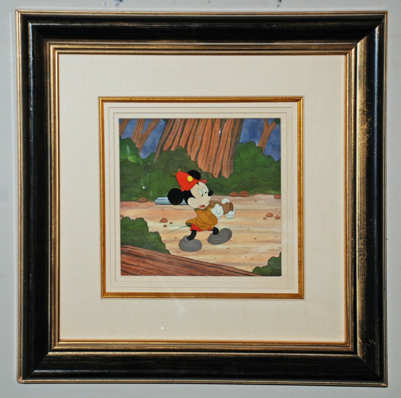 Original Walt Disney Production Cel on a color copy background from The Pointer