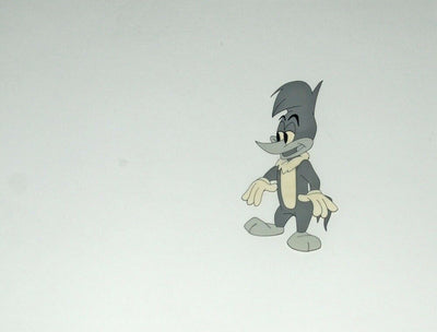 Woody Woodpecker Production Cel and Production Drawing