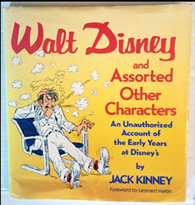 Original Walt Disney Animation Art Drawing from Jack Kinney's "Walt Disney and Assorted Other Characters," Signed by Jack Kinney